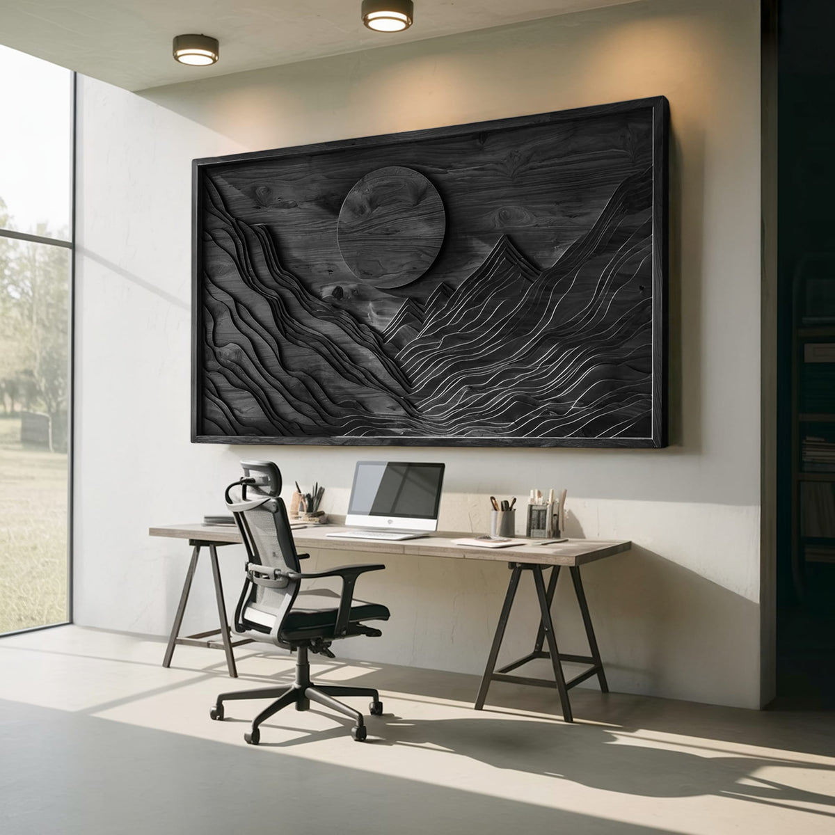 Sun Sunset Wall Art