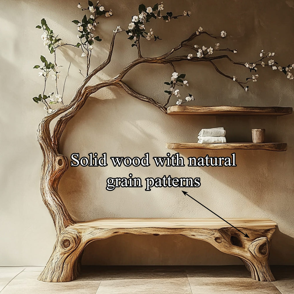 Tree Shelves Book Shelf Handmade Decor Home Gift, solid wood, built to order