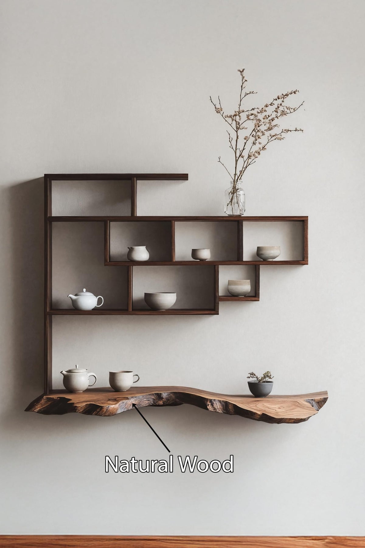 Organization Mid Century Bookshelf