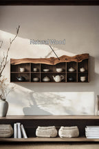 Mid Century Modern Floating Shelf