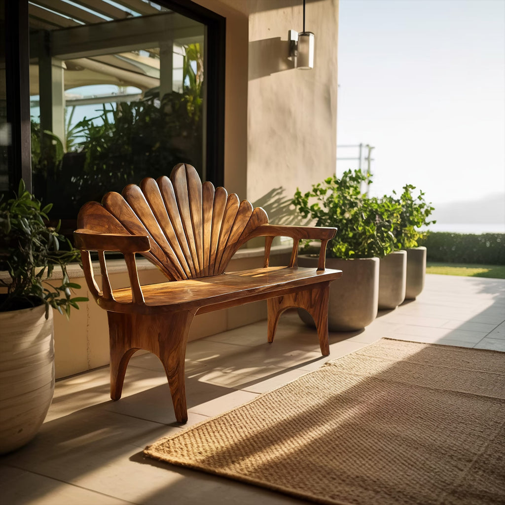 Solid Foyer Bench