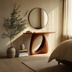 Mid Century Metal Console Table