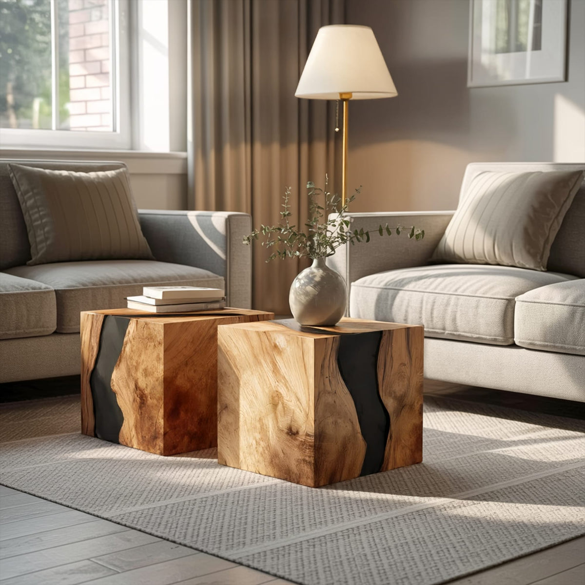 Solid Block Coffee Table