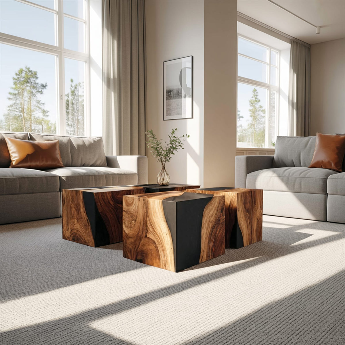 Low Center Coffee Table