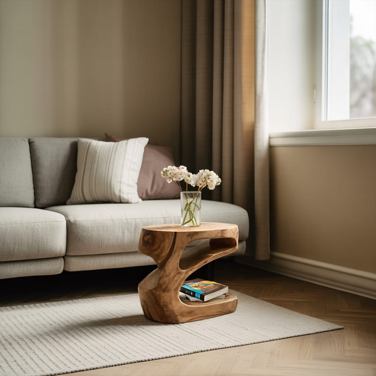 Side Storage Nightstand