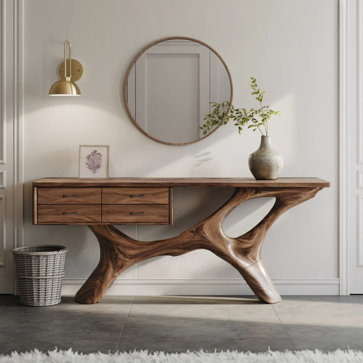 Live Edge Dressing Vanity