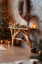 Solid Timber Console Table