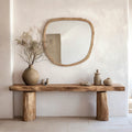 Reclaimed Wood Entryway Side Table, solid wood, built to order