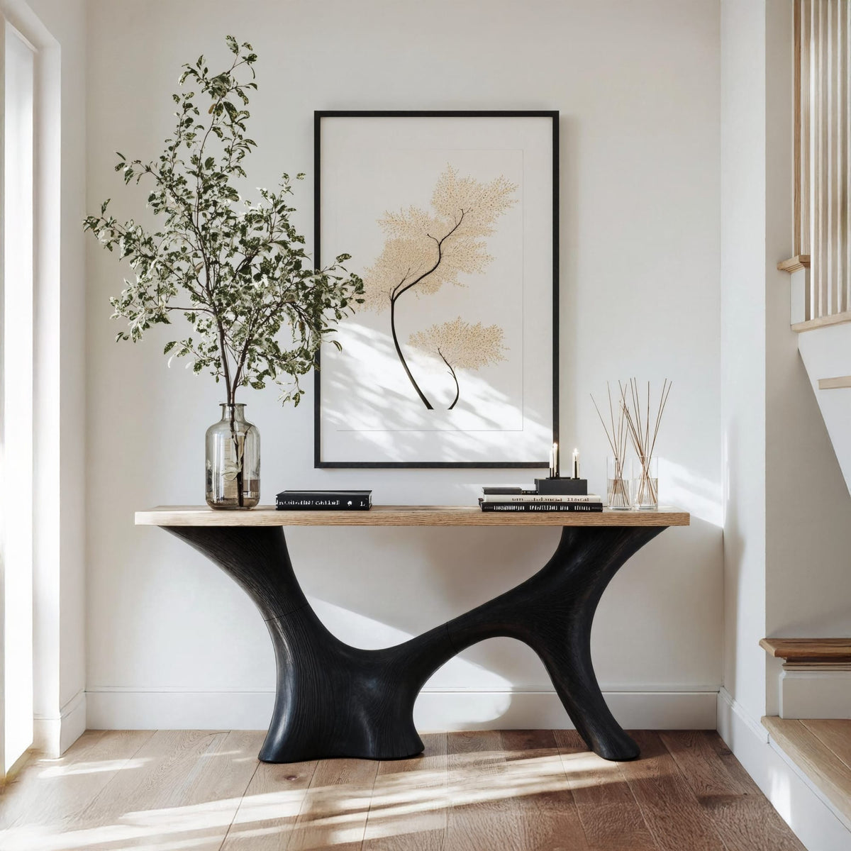 Mid Century Sideboard Console Table