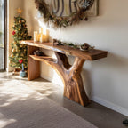 Minimal Behind Mid Century Console Table
