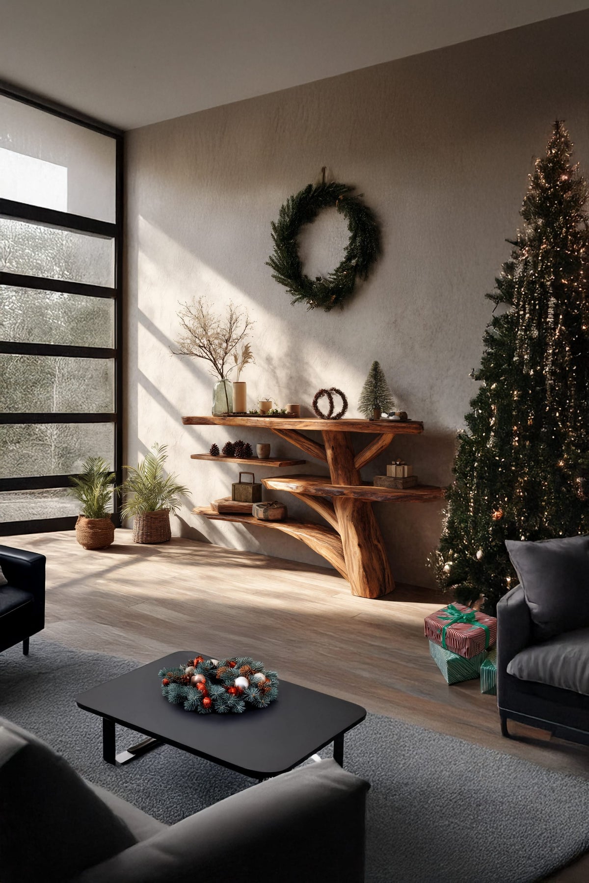 Solid Console Table