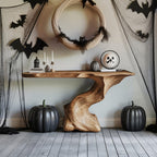 Slim Solid Console Table
