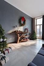 Live Edge Modern Hallway Console Table