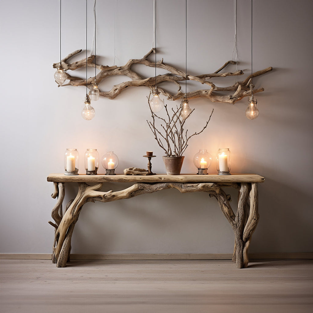 Reclaimed Wood Console Table, solid wood, built to order