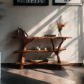 Live Edge Contemporary Console Table