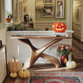 Live Edge Theme Console Table