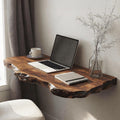 Vintage Wooden Floating Table, solid wood, built to order