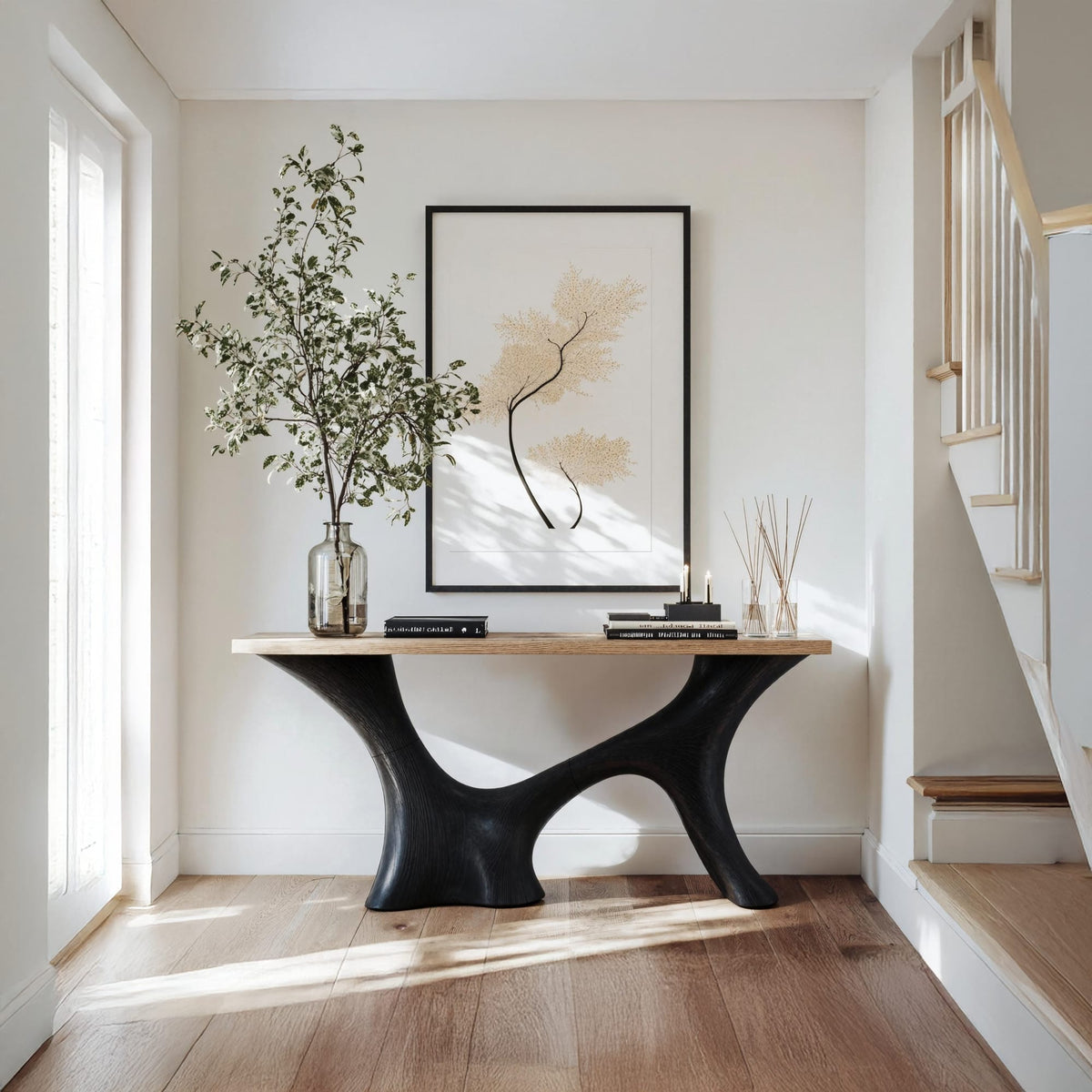 Mid Century Sideboard Console Table