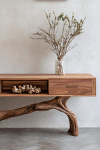 Live Edge Modern Accent Console Table