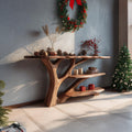 Live Edge Modern Hallway Console Table