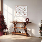 Live Edge Minimal Console Table