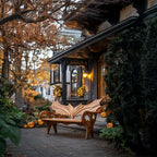 Solid Festive Bench
