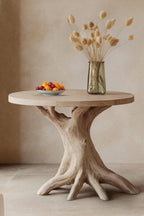 Round Storage Nightstand