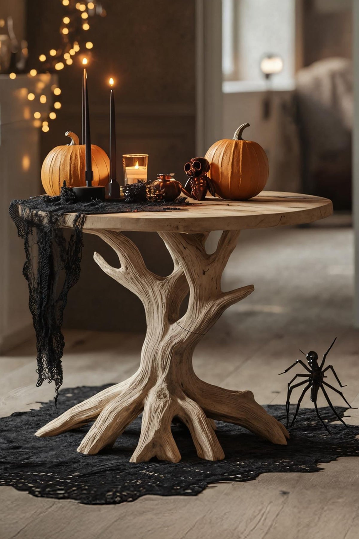 Solid Gothic Nightstand