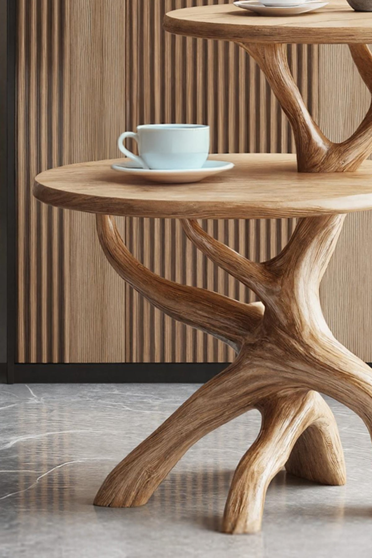 Round Minimal Side Table