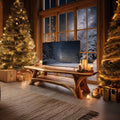 Live Edge Sofa TV Cabinet