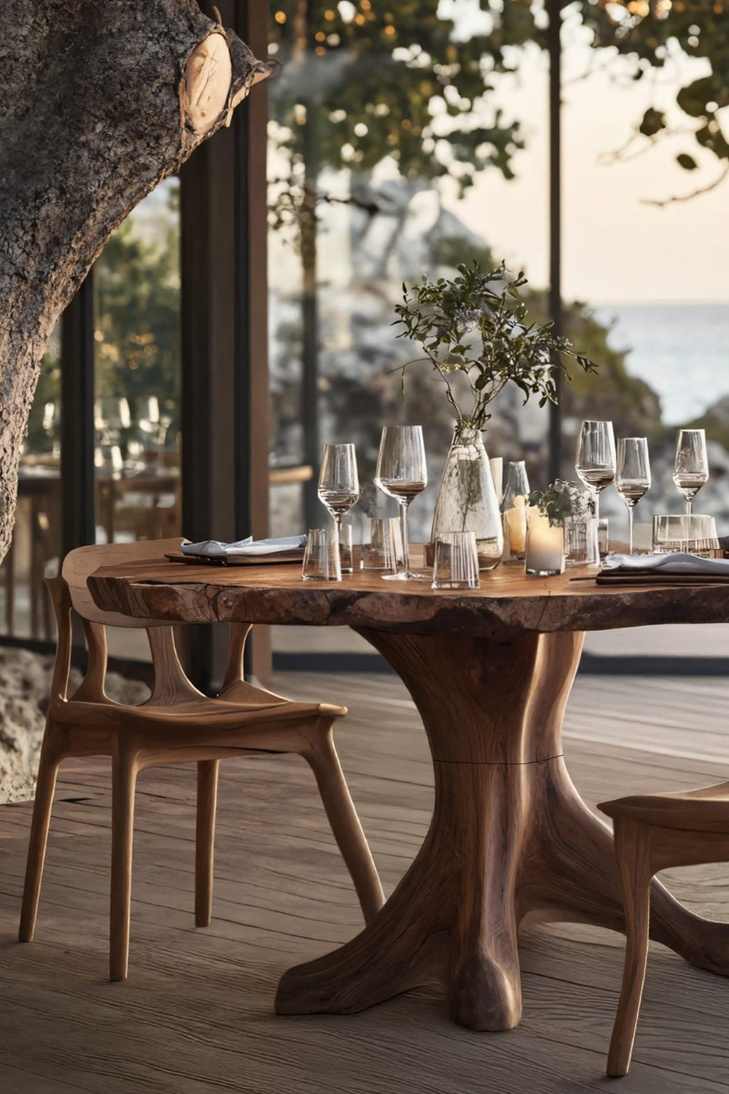 Live Edge Duty Dining Table
