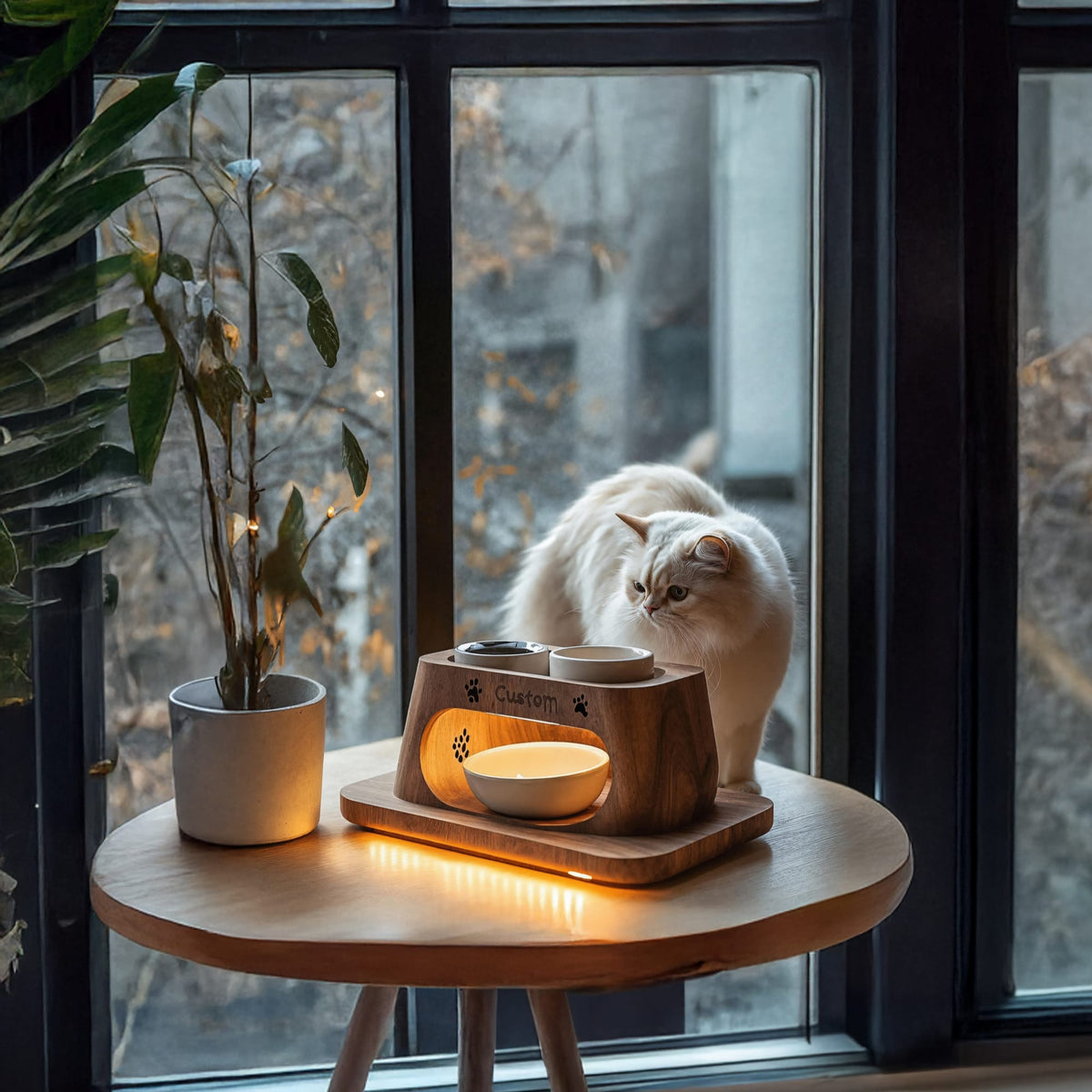 Feeding Stand Pet Furniture