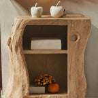 Handcrafted Nightstand, solid wood, built to order