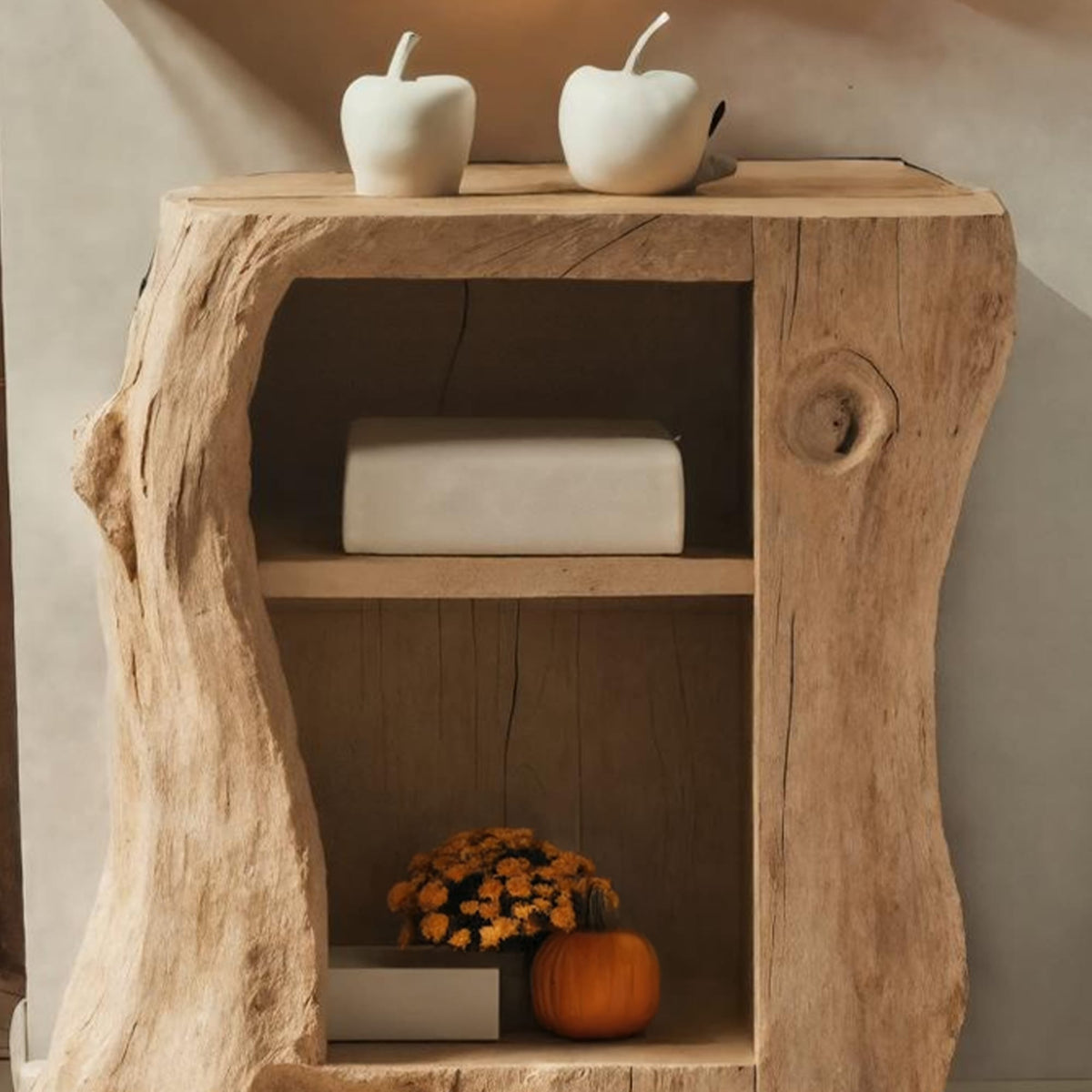 Handcrafted Nightstand, solid wood, built to order