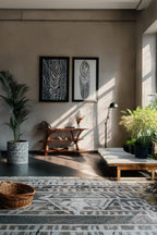 Live Edge Contemporary Console Table