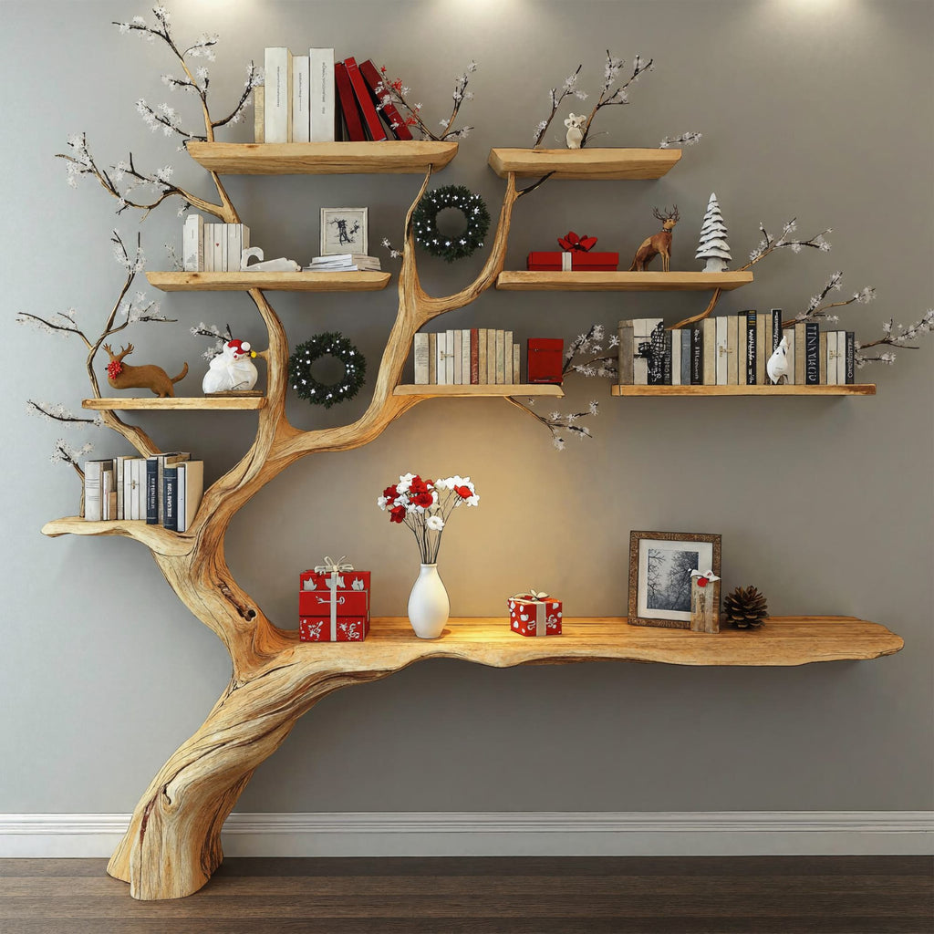 Solid Branch Console Table