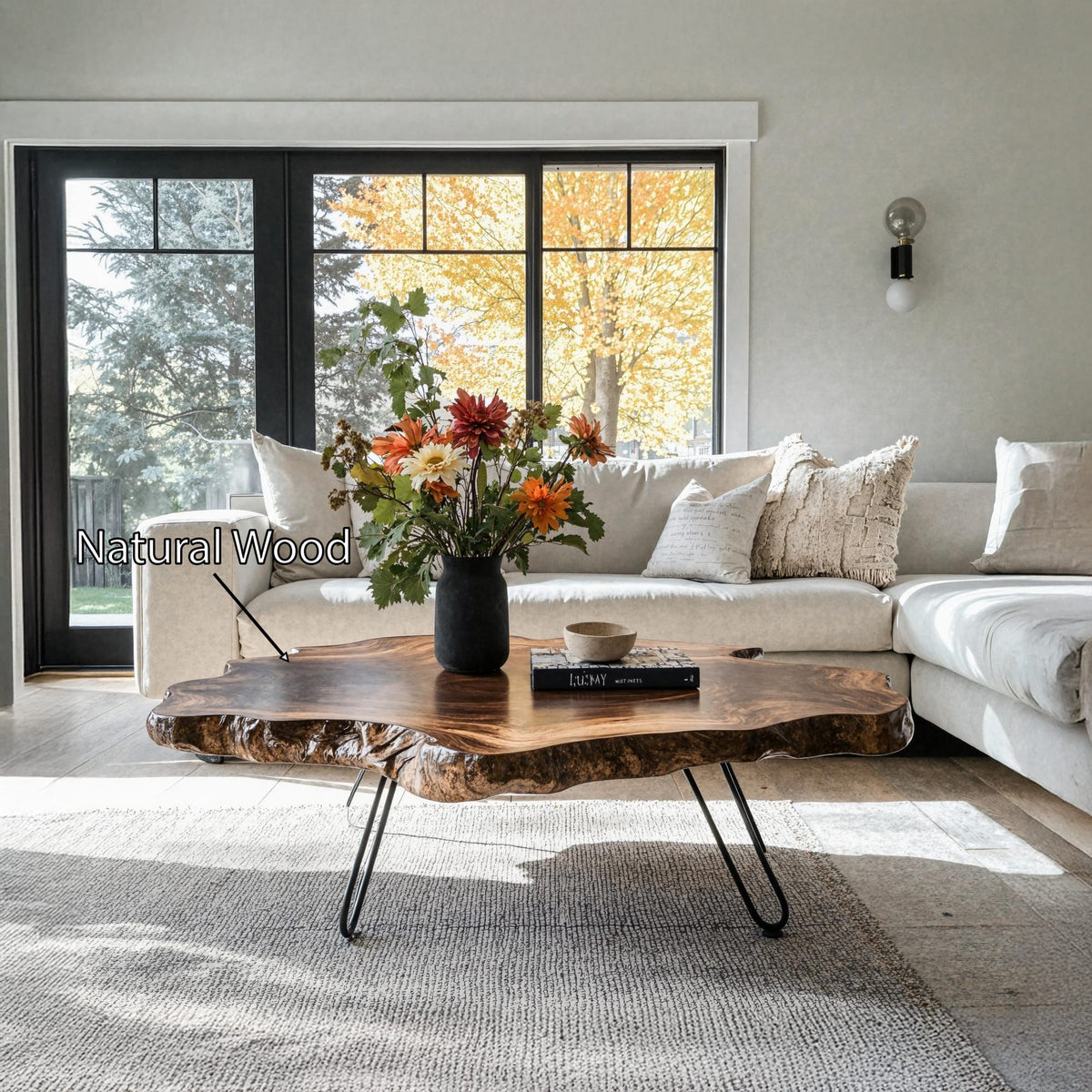 Mid Century Retro Low Coffee Table