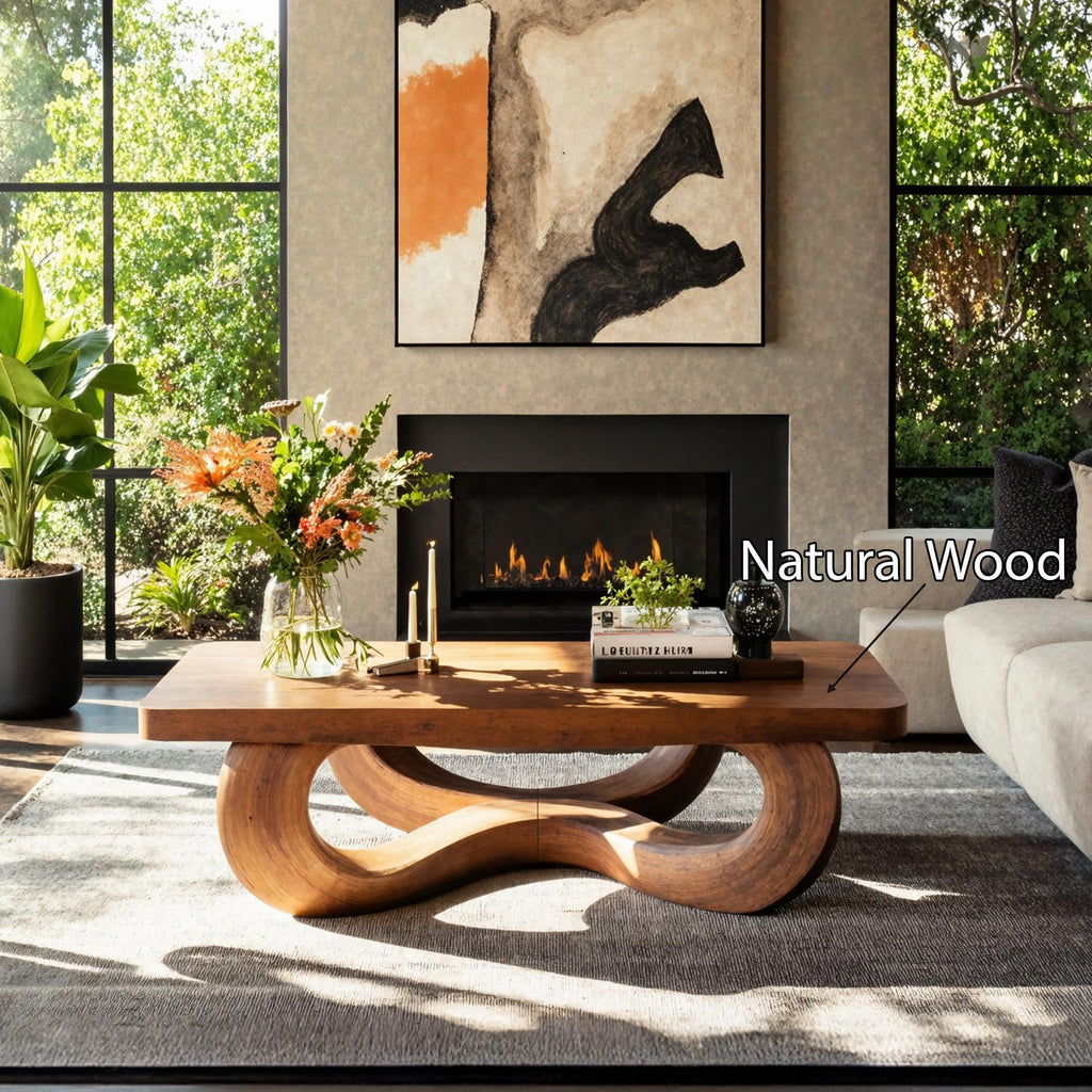 Solid Eclectic Side Table