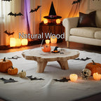 Live Edge Solid Accent Coffee Table