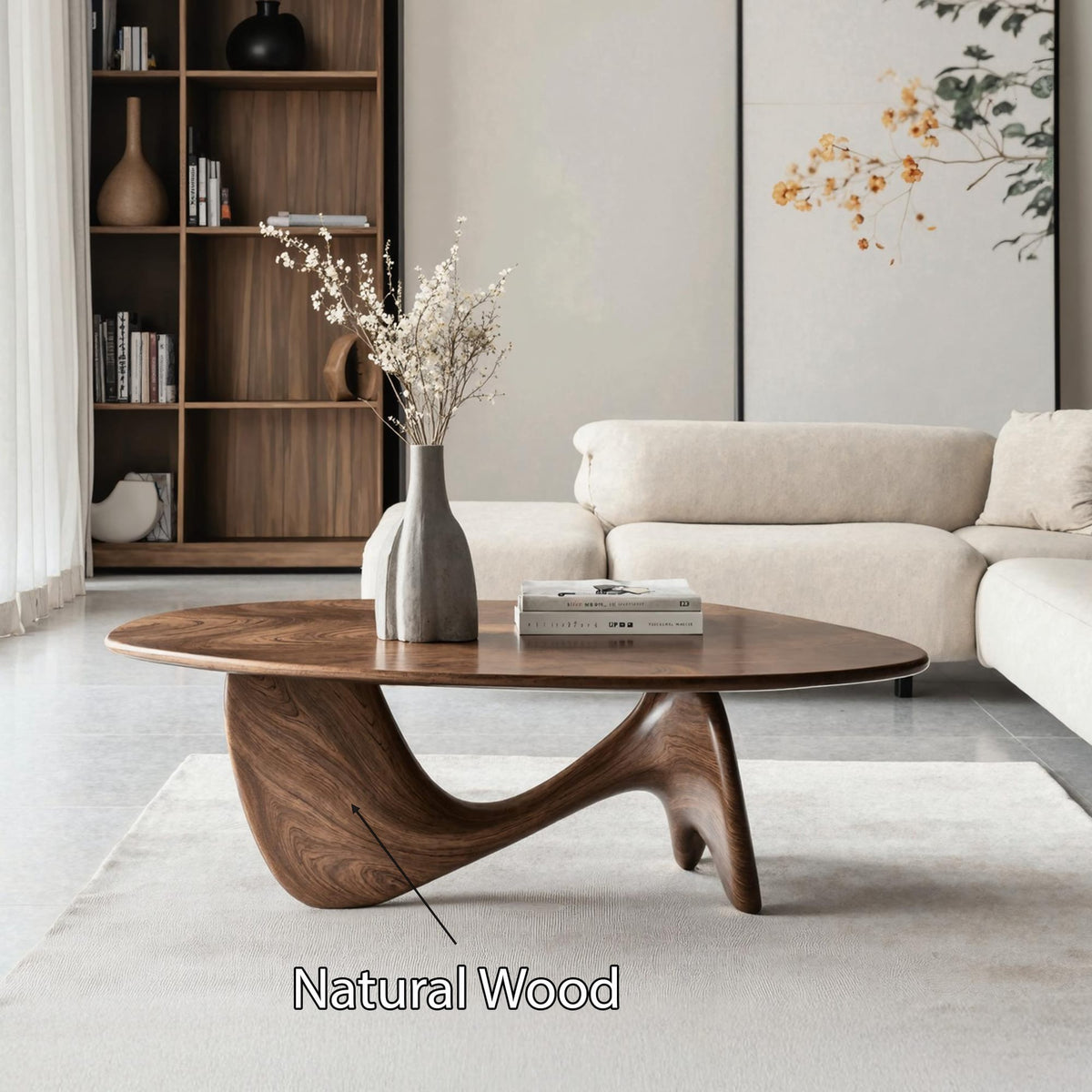 Mid Century Wood Table, solid wood, built to order