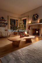 Live Edge Solid Center Coffee Table