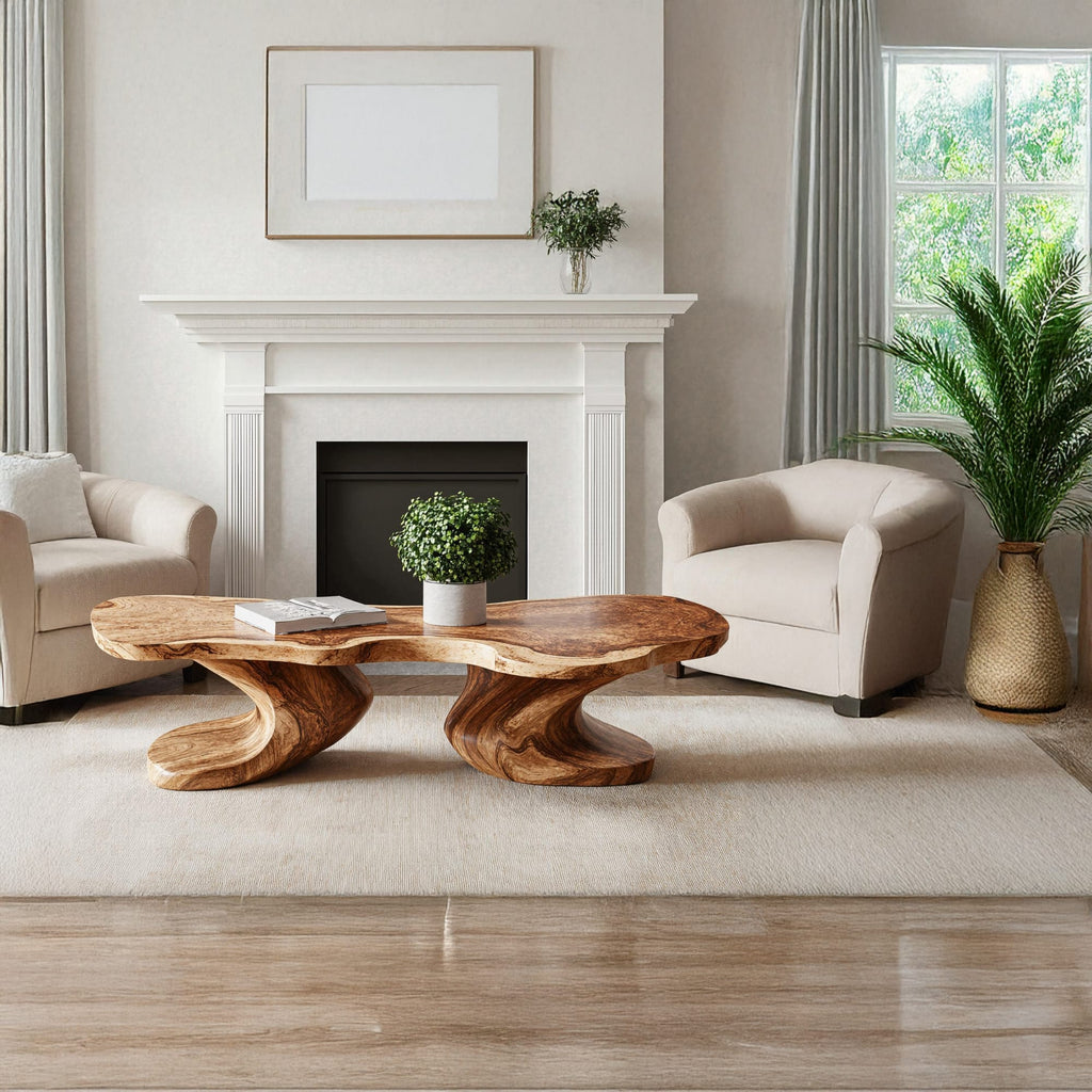 Farmhouse Coffee Table Antique Look, solid wood, built to order
