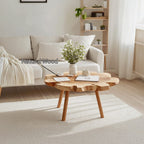 Solid Rectangle Low Coffee Table