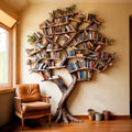 Tree Branch Bookshelf Decor Solid Carving, solid wood, built to order