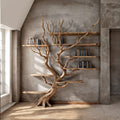 Tree Bookshelf Driftwood Branch Floating Bookshelf, solid wood, built to order