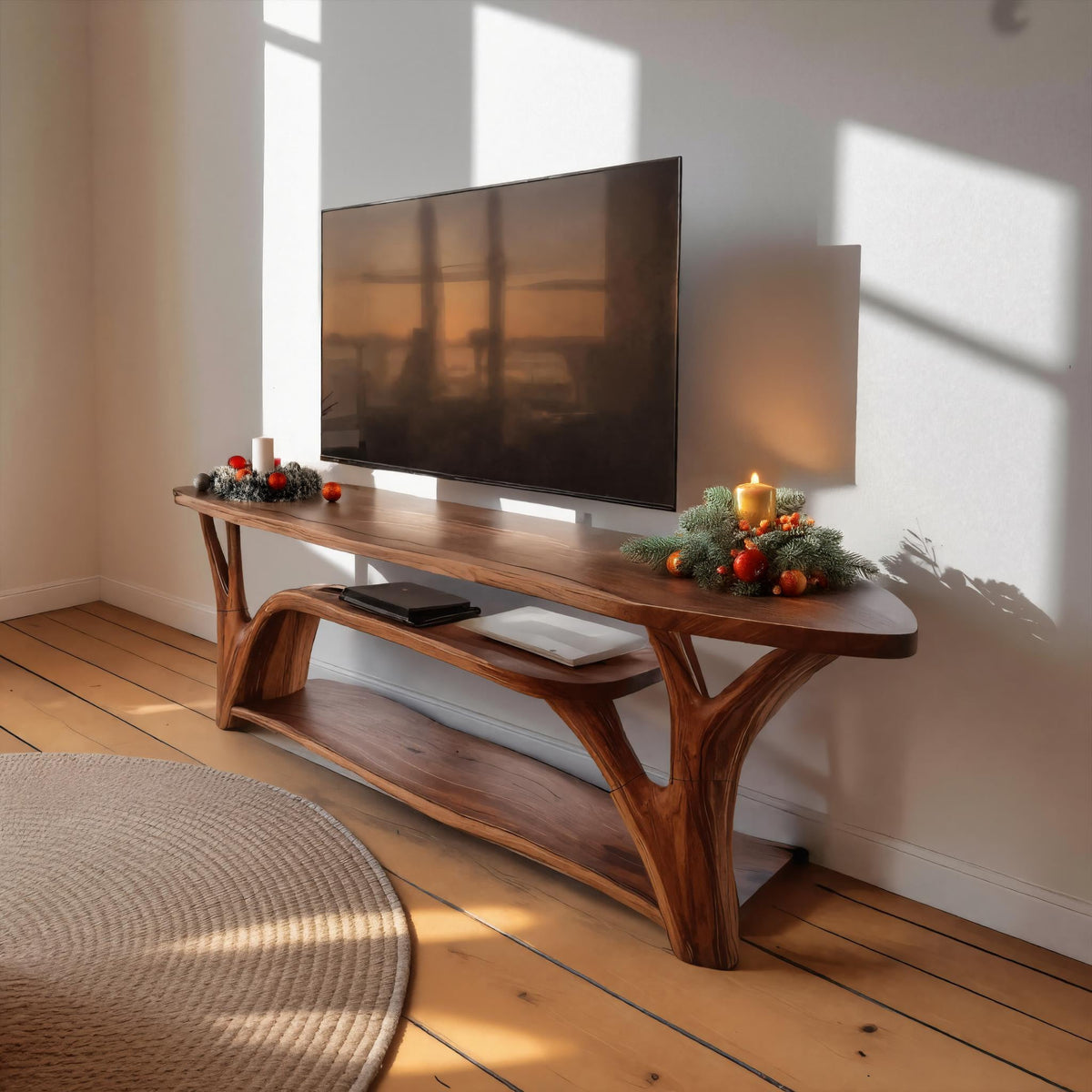 Live Edge Sideboard TV Cabinet
