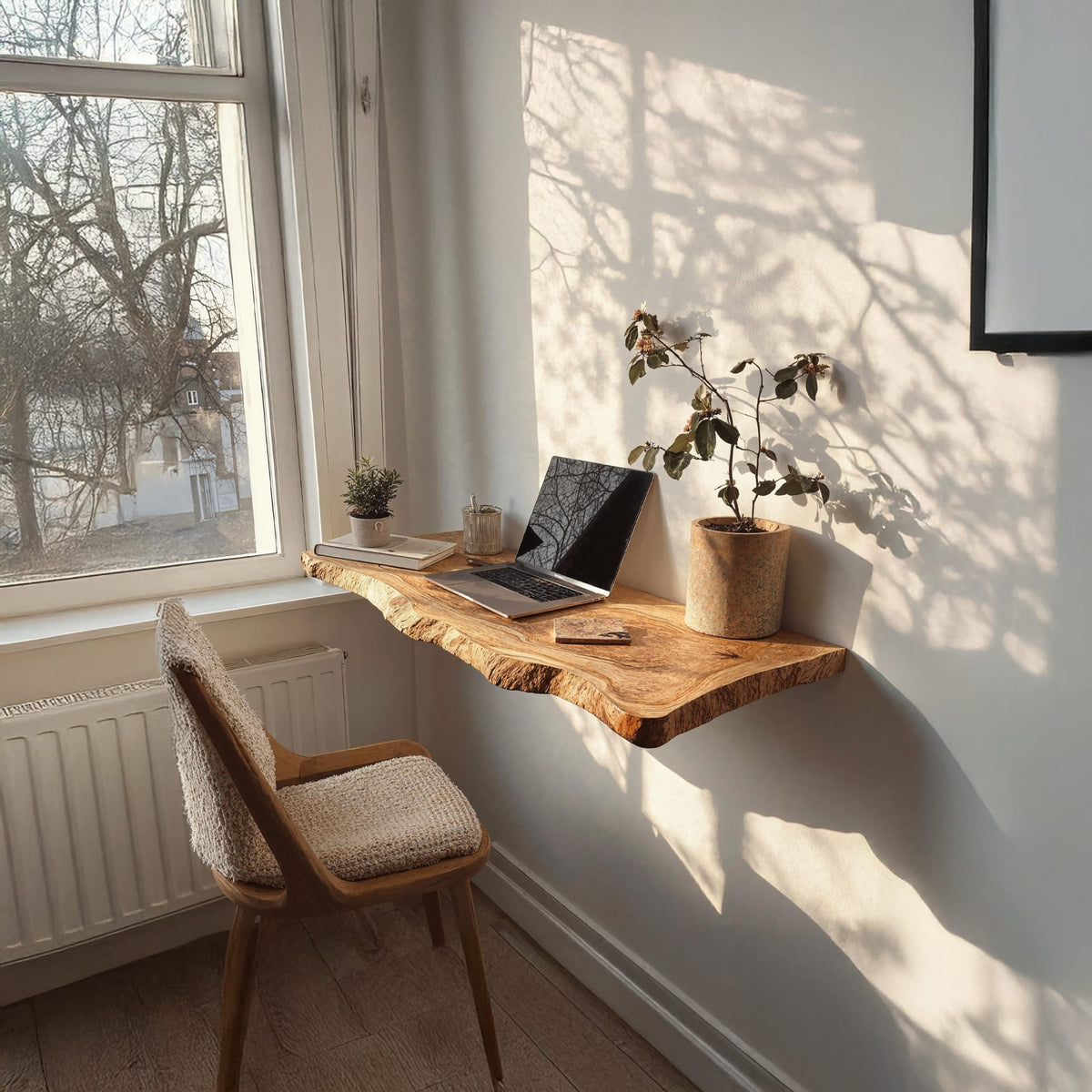 Floating Space-saving Desk