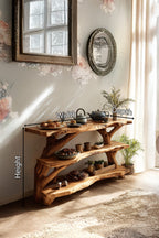Mid Century Accent Console Table