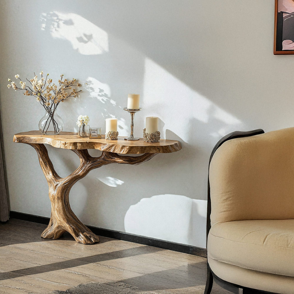 Farmhouse Console Table, solid wood, built to order