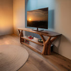 Live Edge Entertainment Mid Century TV Cabinet
